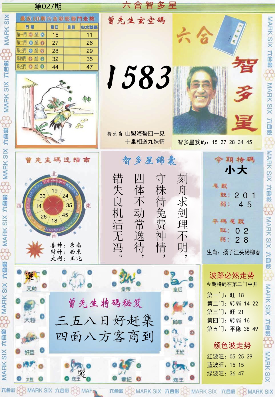 027期六合智多星[图]