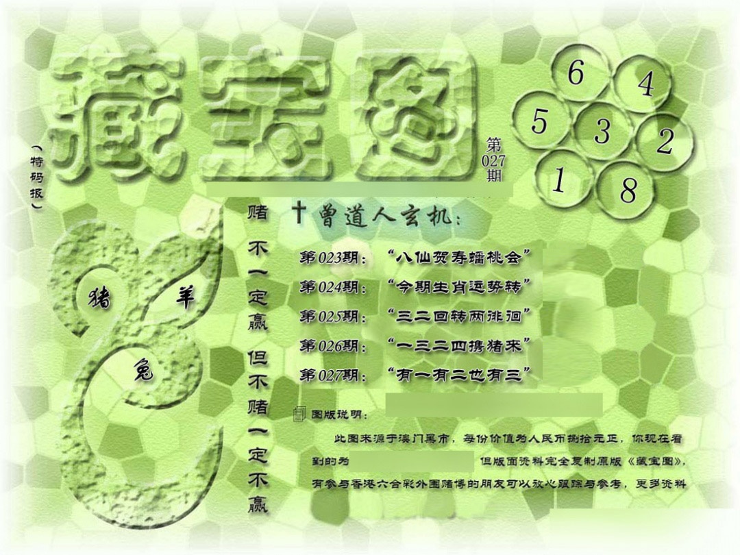 027期假新藏宝图[图]