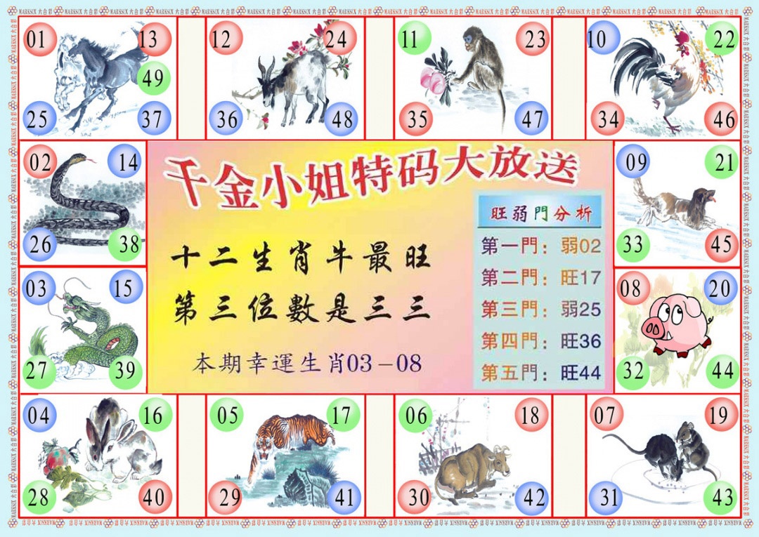 027期(新版)千金小姐B[图]