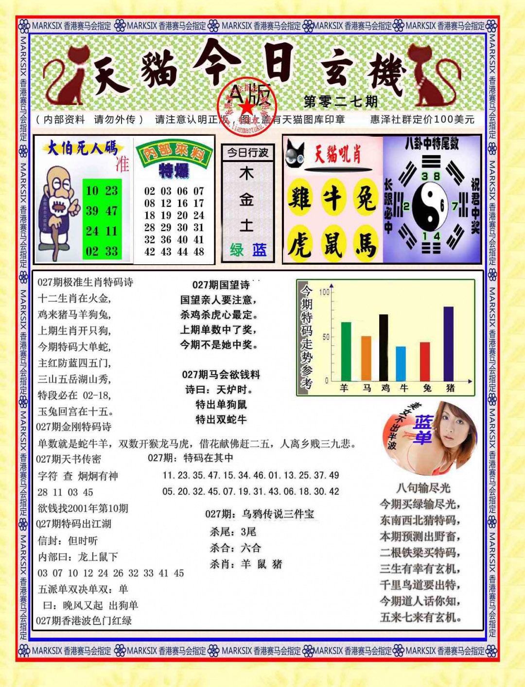 027期今日玄机图A[图]