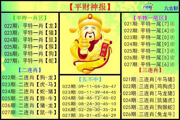 027期平财神报[图]